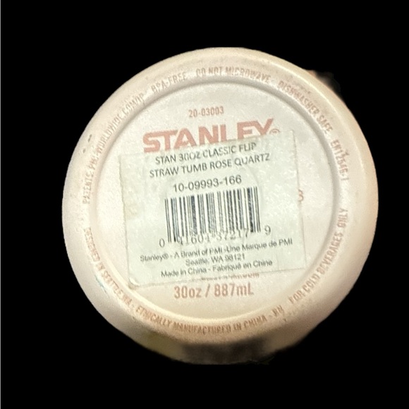 Stanley Cream Color tumbler with Volleyball Design - Picture 5 of 5